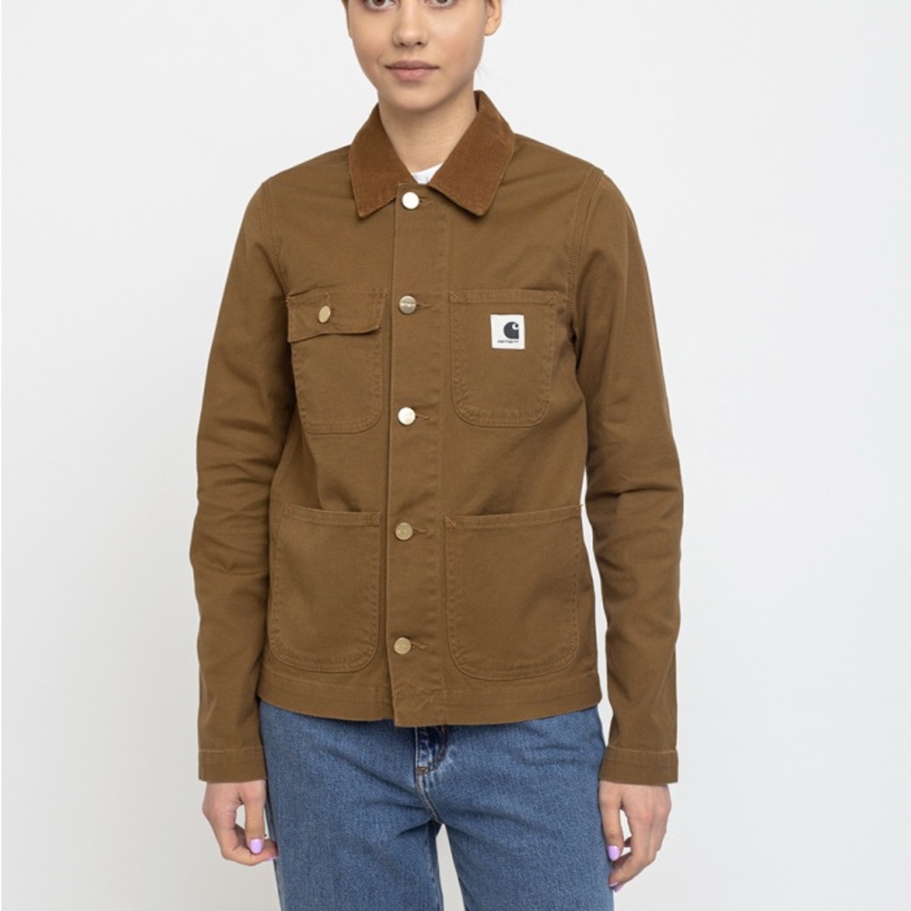 Carhartt Brown Workwear Canvas Chore Jacket